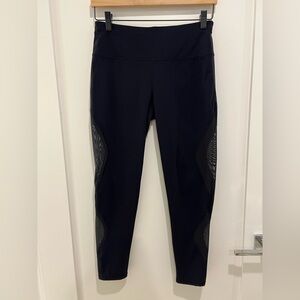 Sweaty Betty leggings with sheer side panels